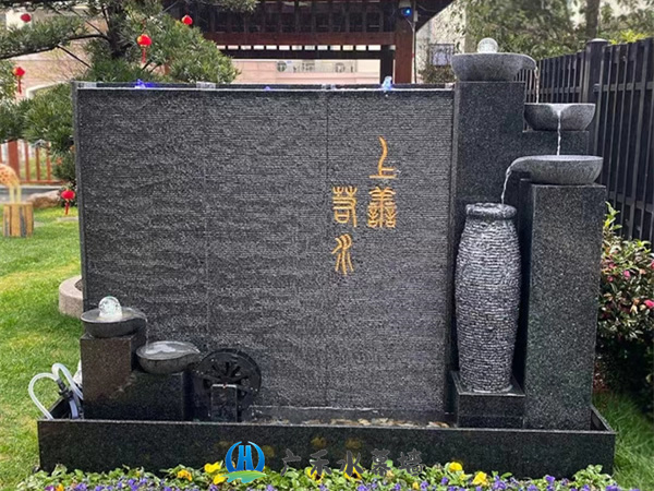 合肥流水背景墙制作步骤