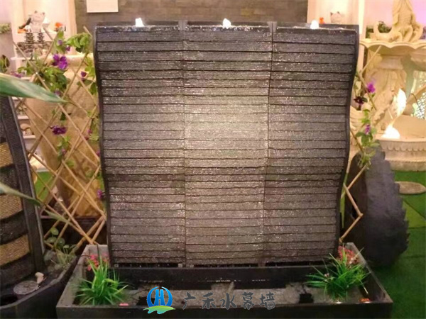 合肥分体式水景墙制作案例
